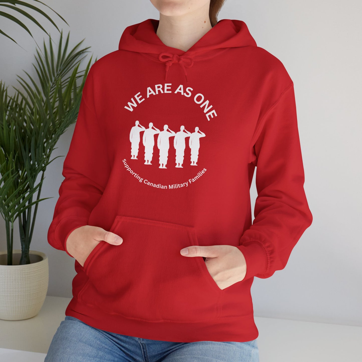 We Are As One - Unisex Heavy Blend™ Hooded Sweatshirt - Don't Poke The Beaver Incorporated