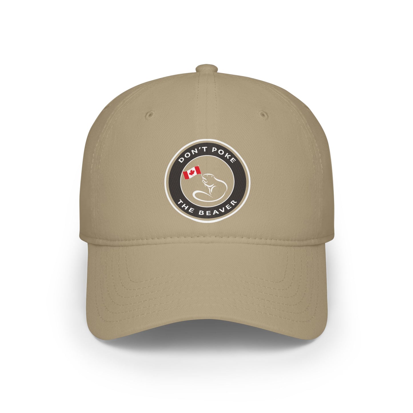 Don't Poke The Beaver Original Collection - Low Profile Baseball Cap - Don't Poke The Beaver Incorporated