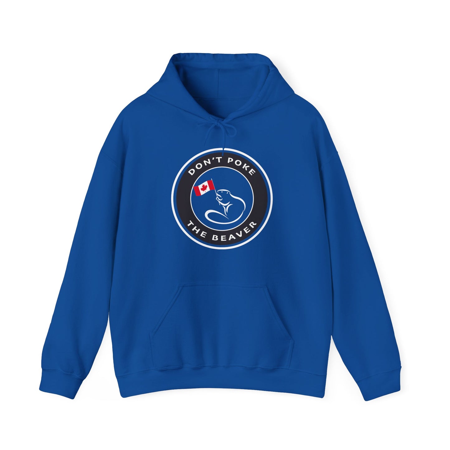 Don't Poke The Beaver Original Collection - Unisex Heavy Blend™ Hooded Sweatshirt - Don't Poke The Beaver Incorporated