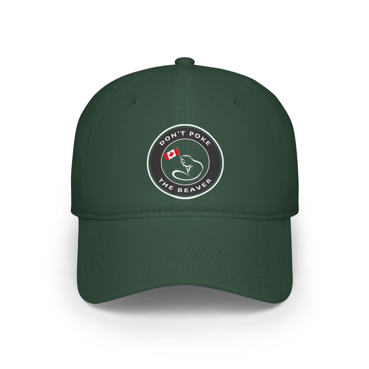 Don't Poke The Beaver Original Collection - Low Profile Baseball Cap - Don't Poke The Beaver Incorporated