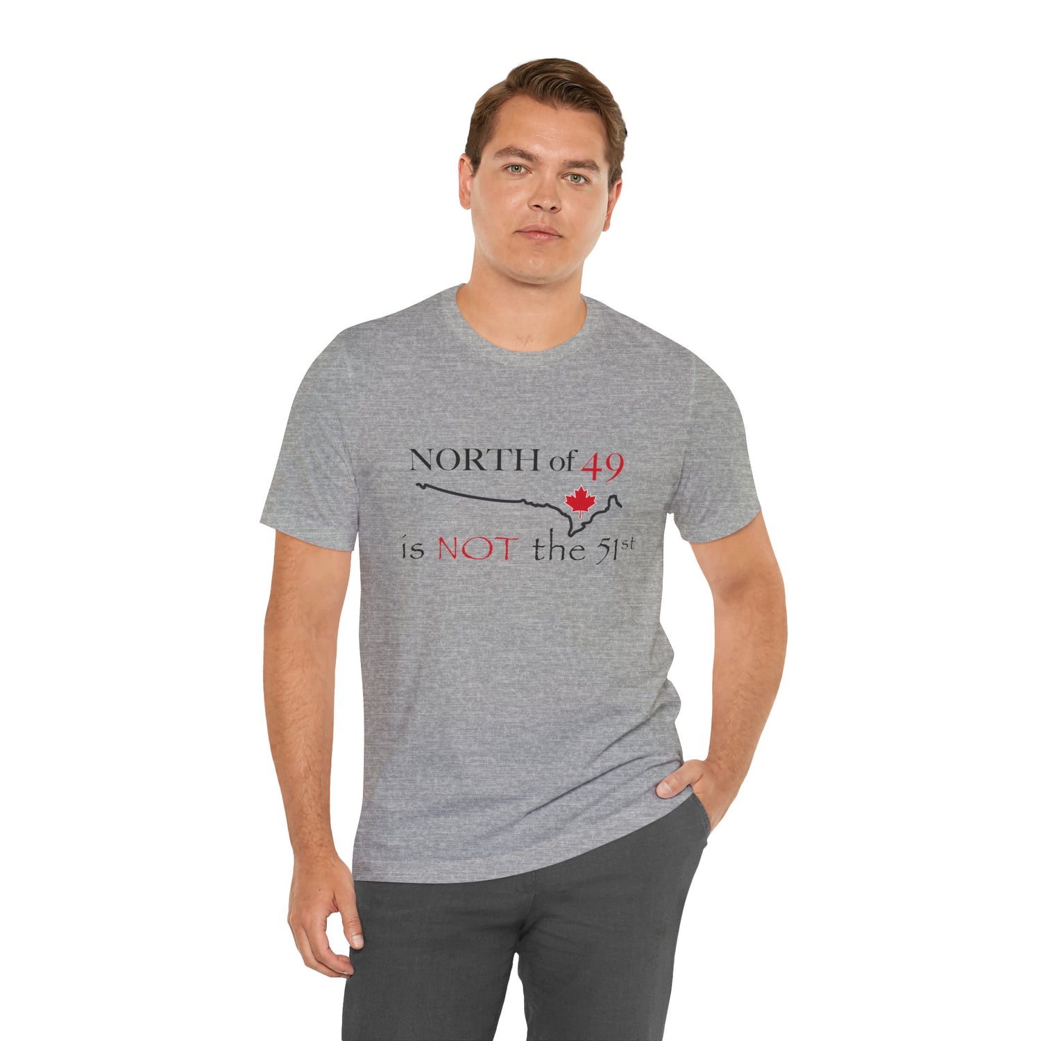 North of 49 - Unisex Jersey Short Sleeve Tee - Don't Poke The Beaver Incorporated