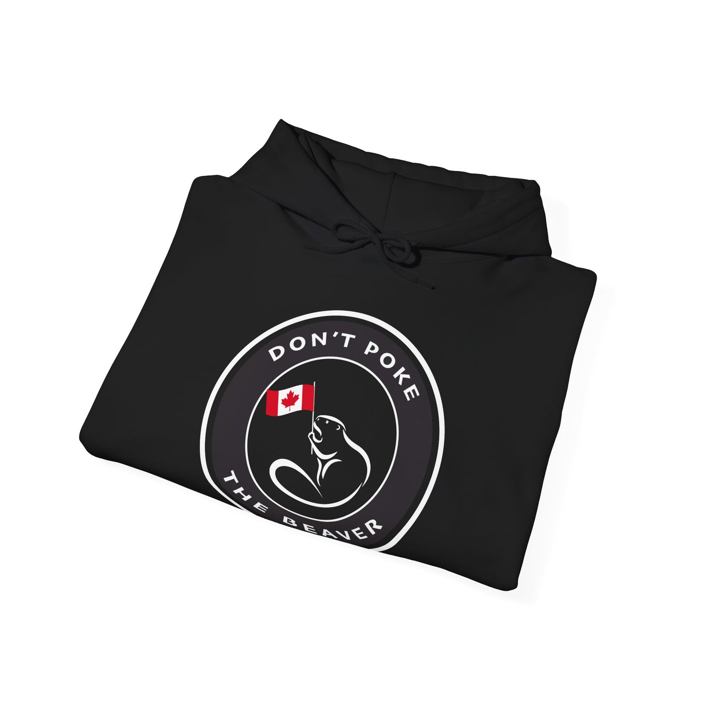 Don't Poke The Beaver Original Collection - Unisex Heavy Blend™ Hooded Sweatshirt - Don't Poke The Beaver Incorporated