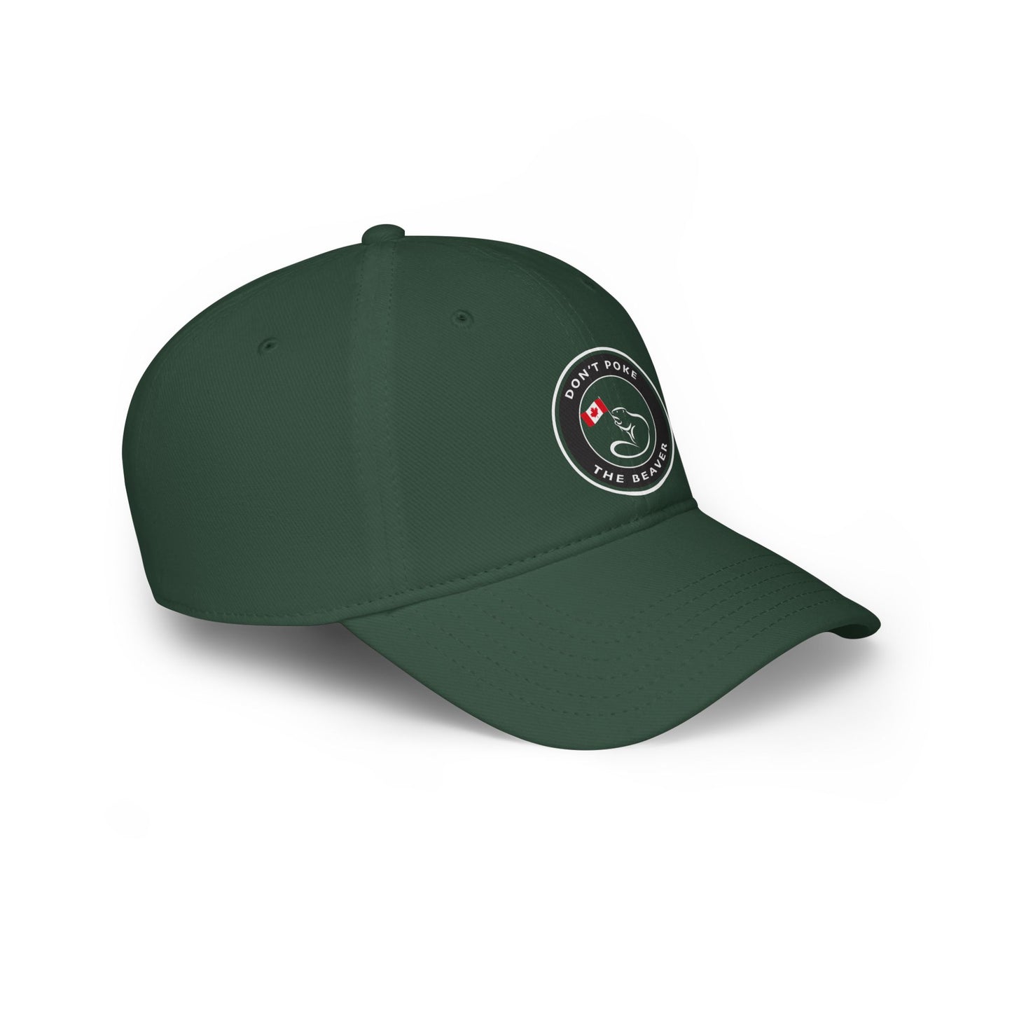 Don't Poke The Beaver Original Collection - Low Profile Baseball Cap - Don't Poke The Beaver Incorporated