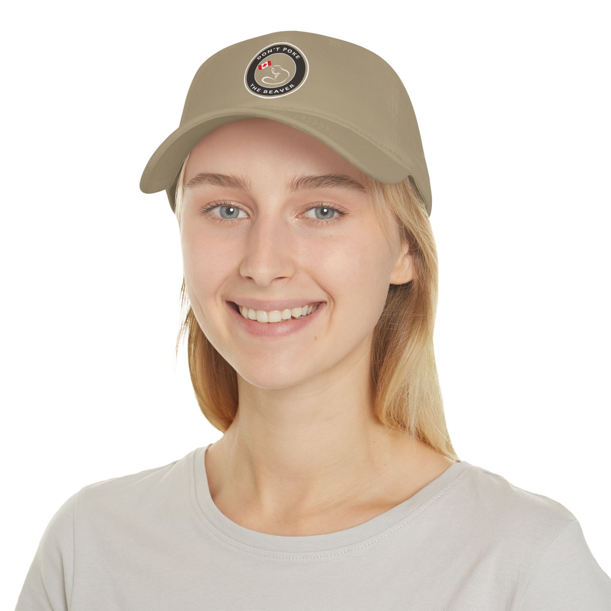 Don't Poke The Beaver Original Collection - Low Profile Baseball Cap - Don't Poke The Beaver Incorporated