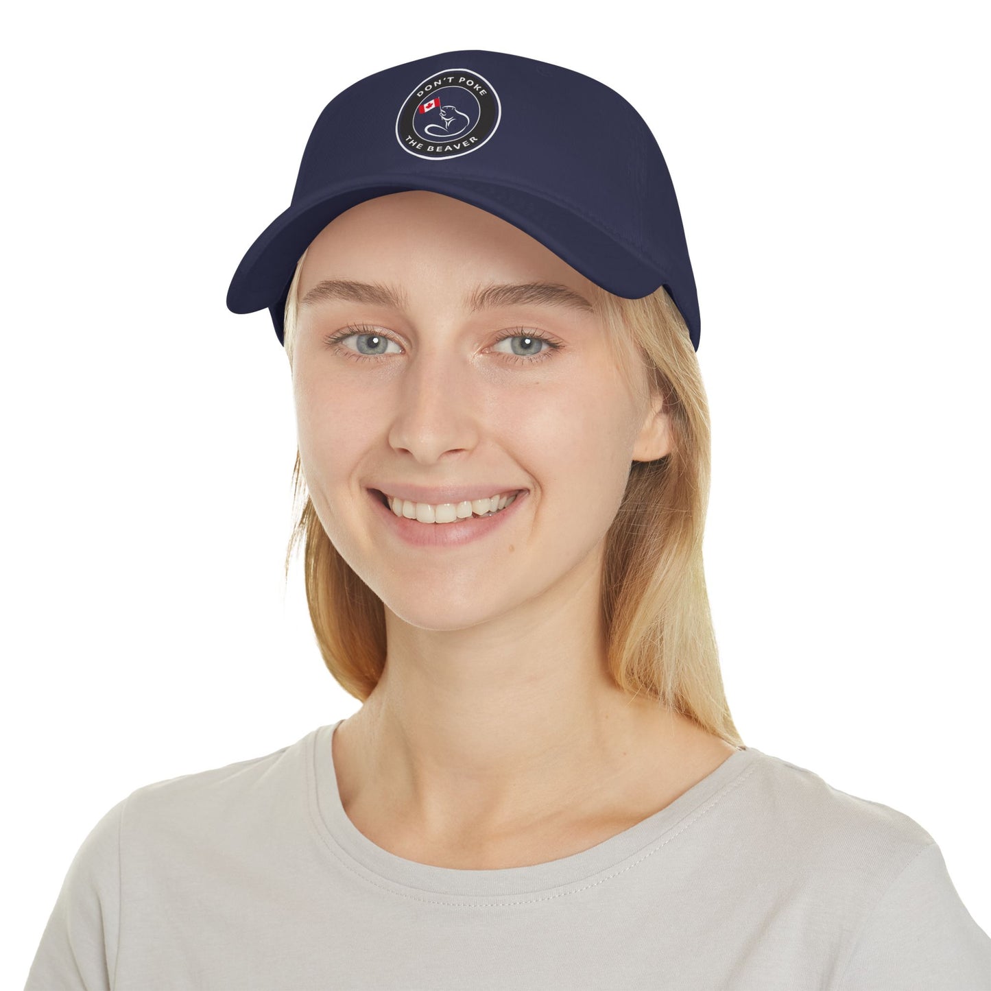 Don't Poke The Beaver Original Collection - Low Profile Baseball Cap - Don't Poke The Beaver Incorporated