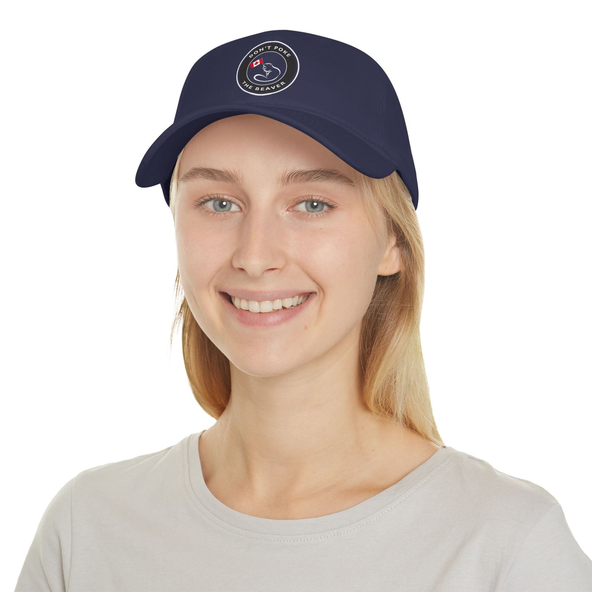 Don't Poke The Beaver Original Collection - Low Profile Baseball Cap - Don't Poke The Beaver Incorporated