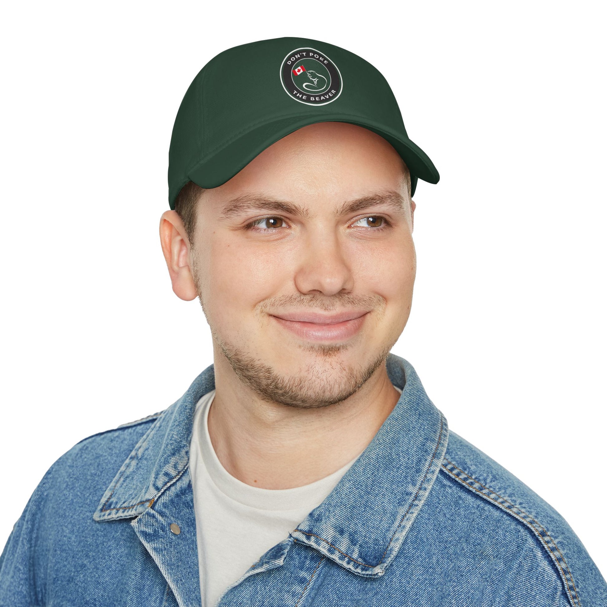 Don't Poke The Beaver Original Collection - Low Profile Baseball Cap - Don't Poke The Beaver Incorporated