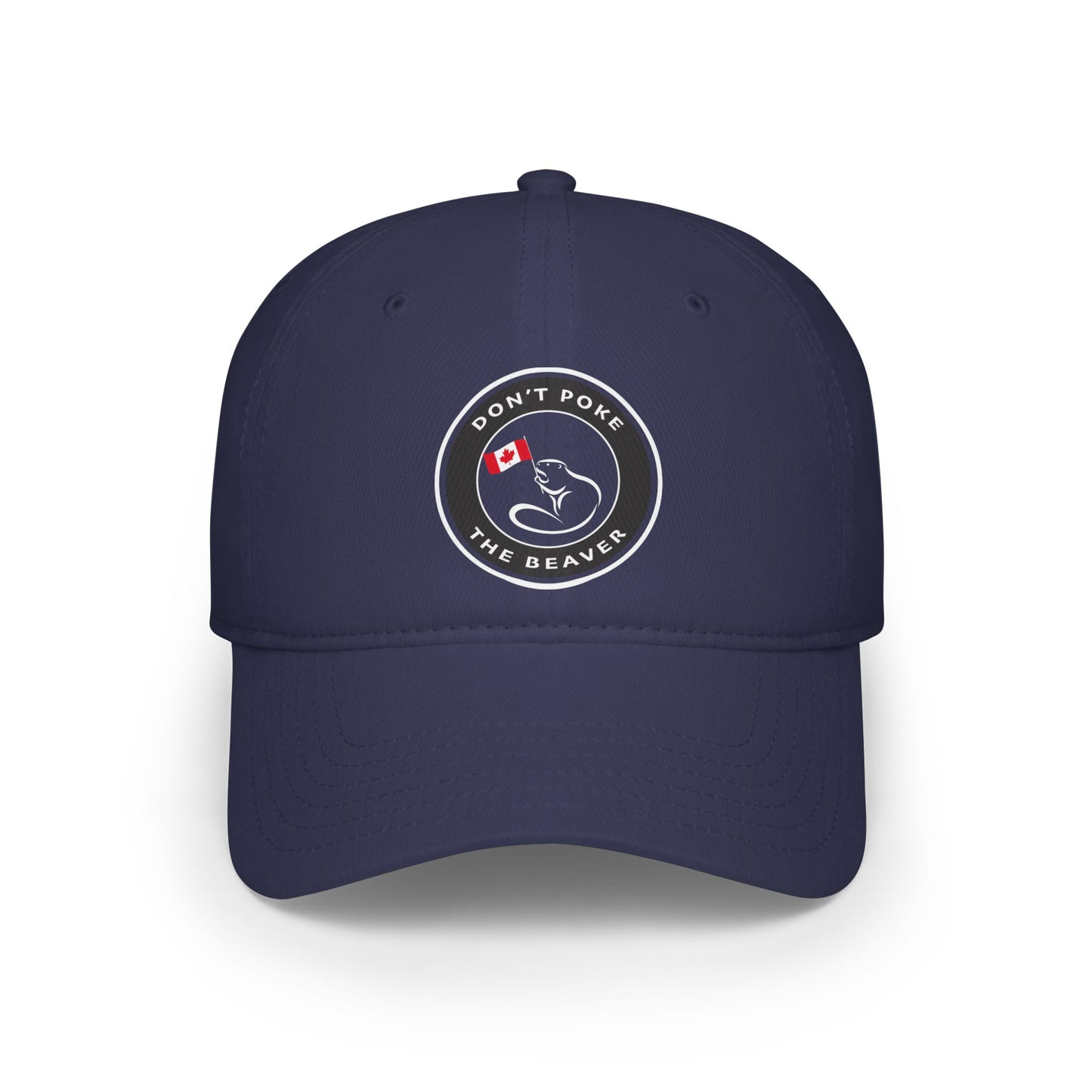 Don't Poke The Beaver Original Collection - Low Profile Baseball Cap - Don't Poke The Beaver Incorporated