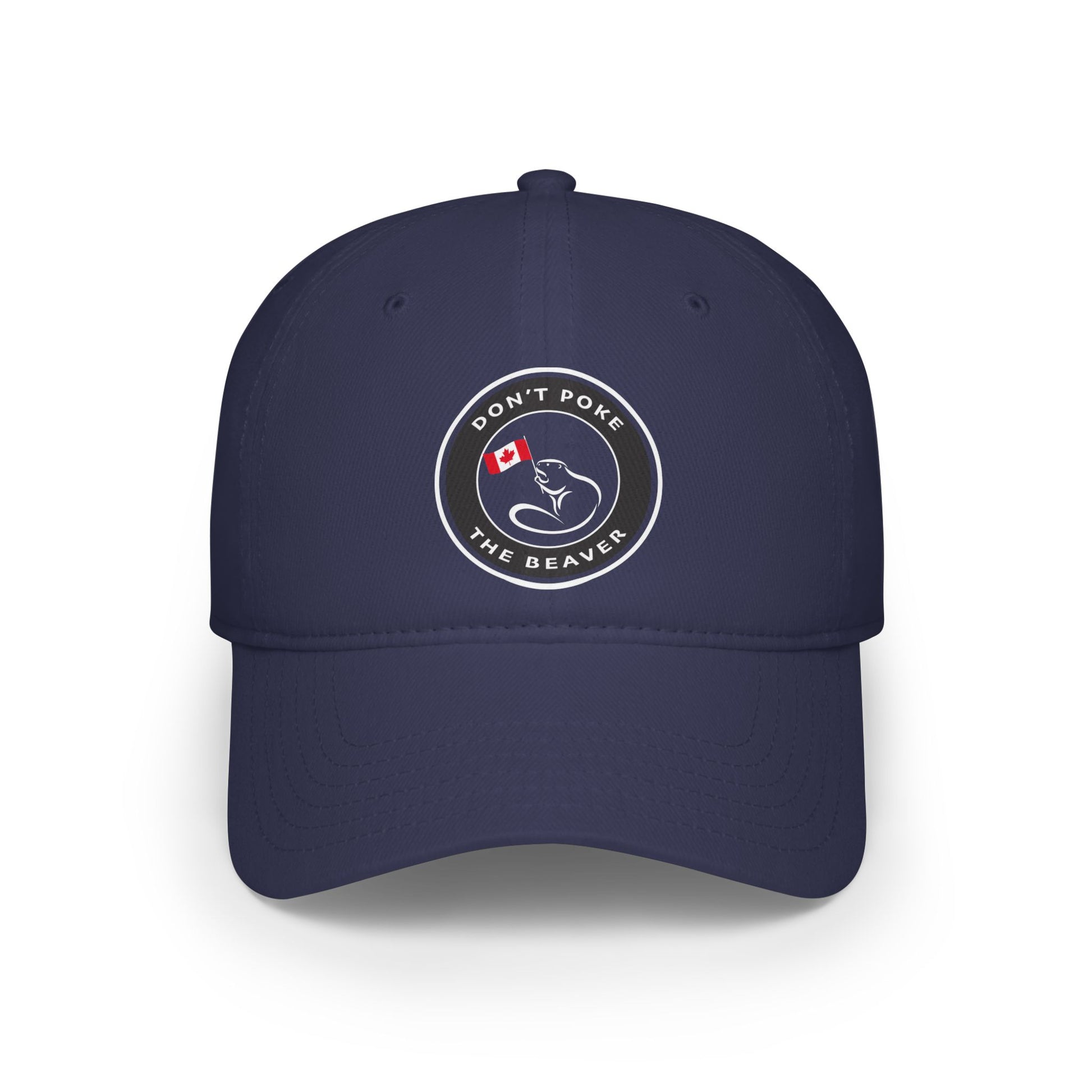 Don't Poke The Beaver Original Collection - Low Profile Baseball Cap - Don't Poke The Beaver Incorporated