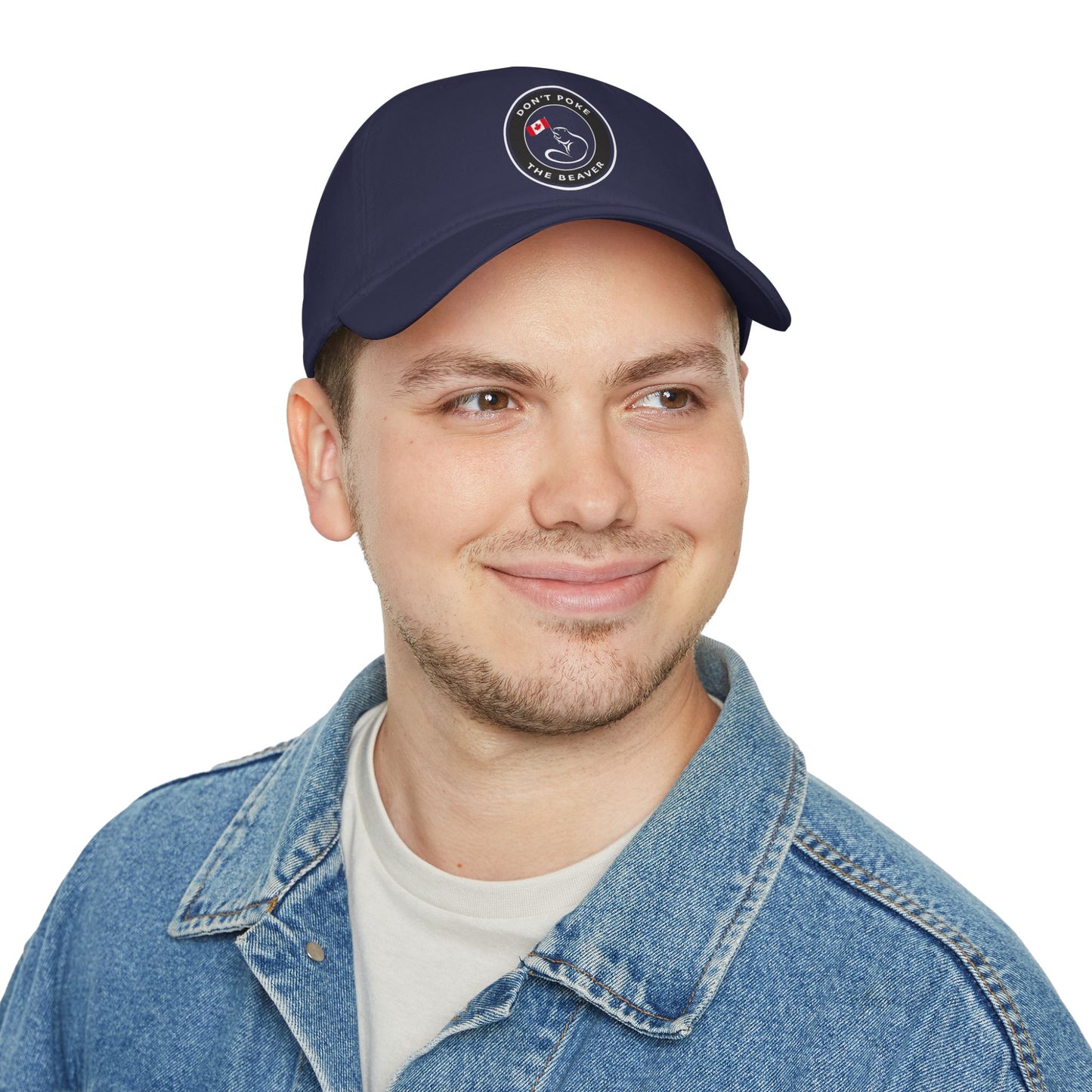 Don't Poke The Beaver Original Collection - Low Profile Baseball Cap - Don't Poke The Beaver Incorporated