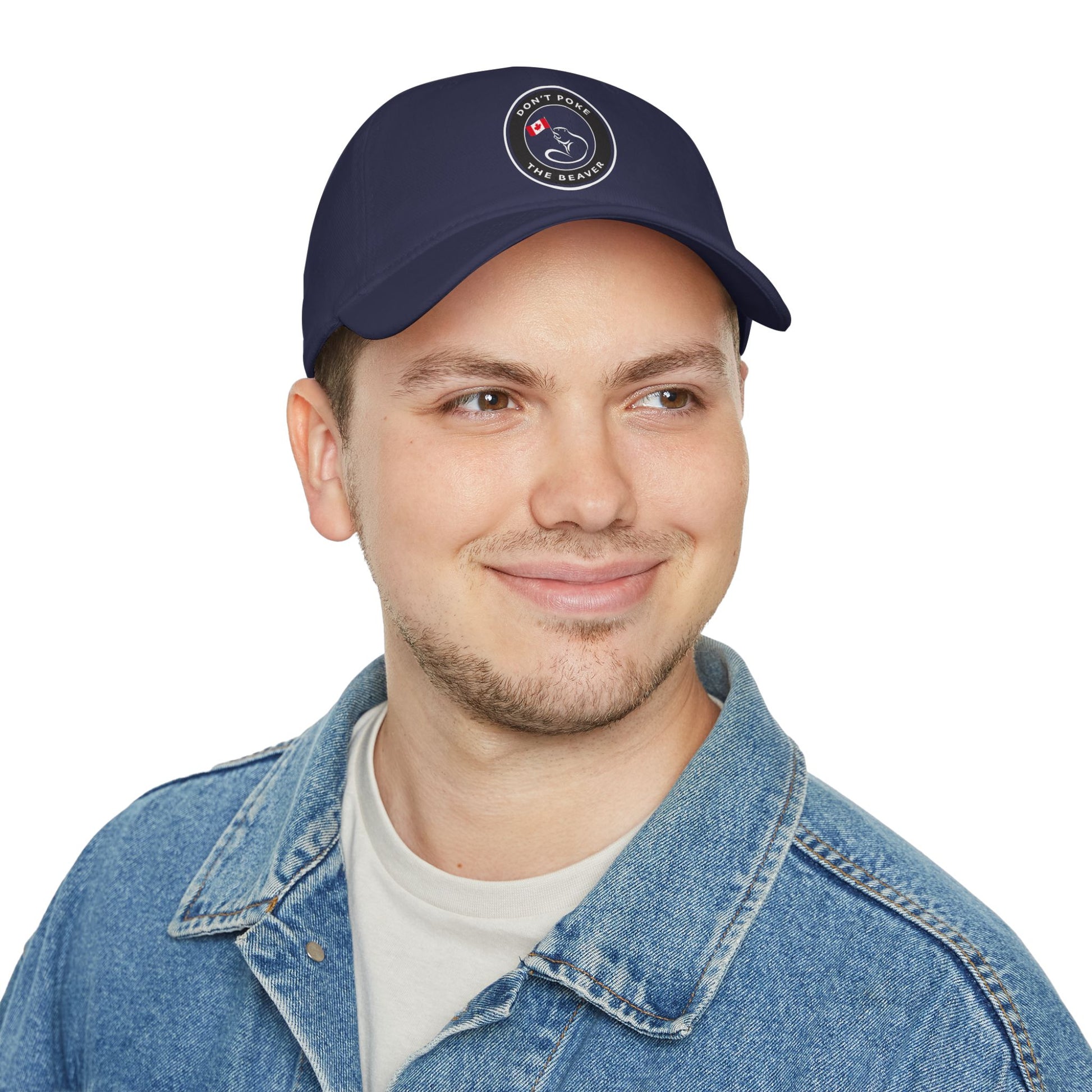 Don't Poke The Beaver Original Collection - Low Profile Baseball Cap - Don't Poke The Beaver Incorporated