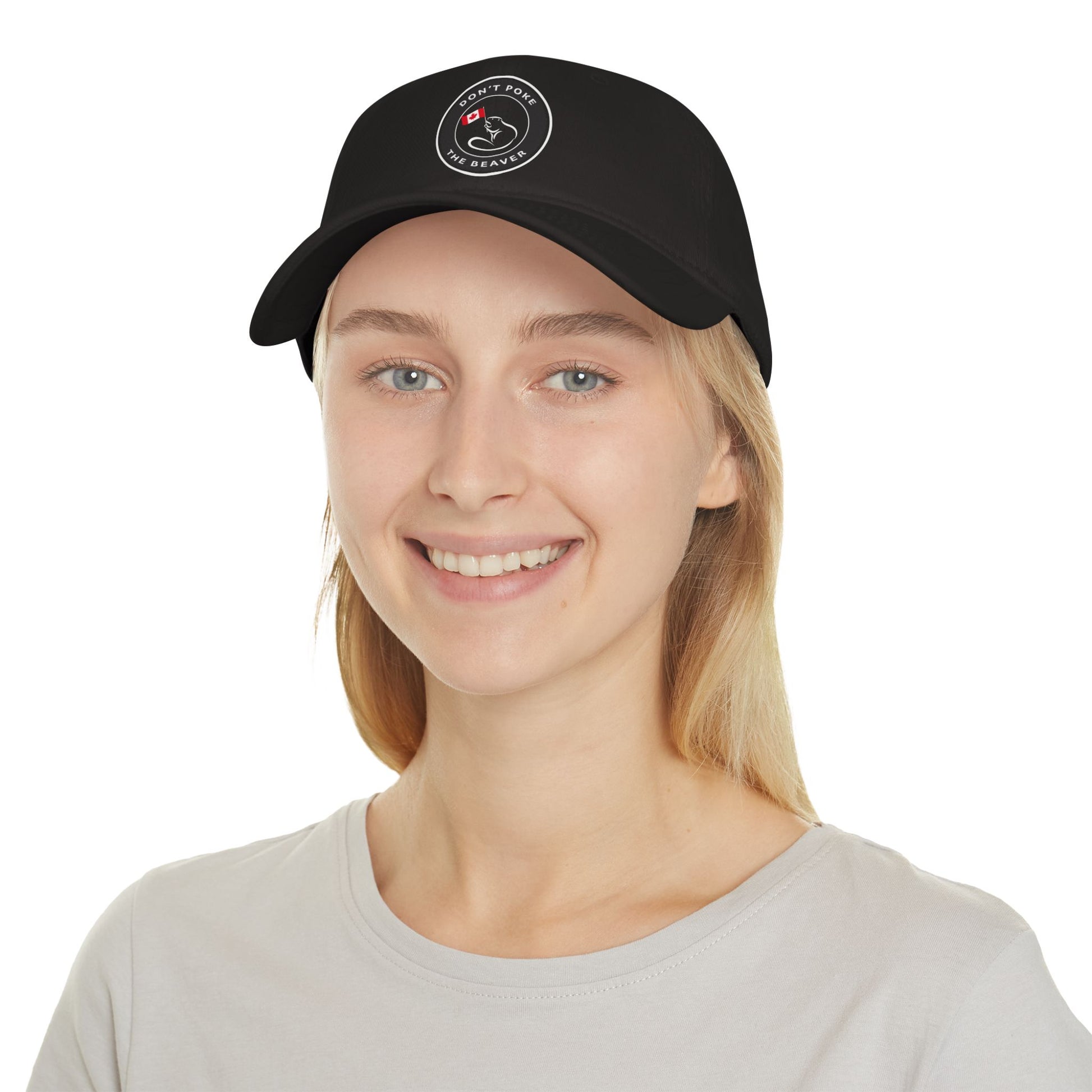 Don't Poke The Beaver Original Collection - Low Profile Baseball Cap - Don't Poke The Beaver Incorporated