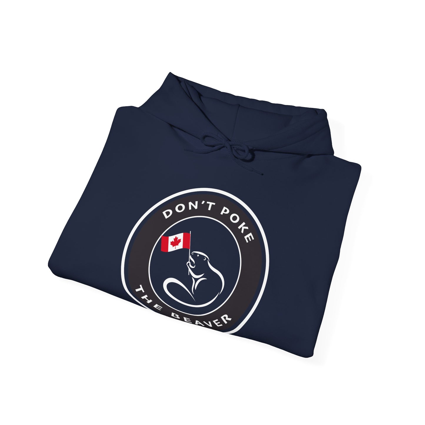 Don't Poke The Beaver Original Collection - Unisex Heavy Blend™ Hooded Sweatshirt - Don't Poke The Beaver Incorporated