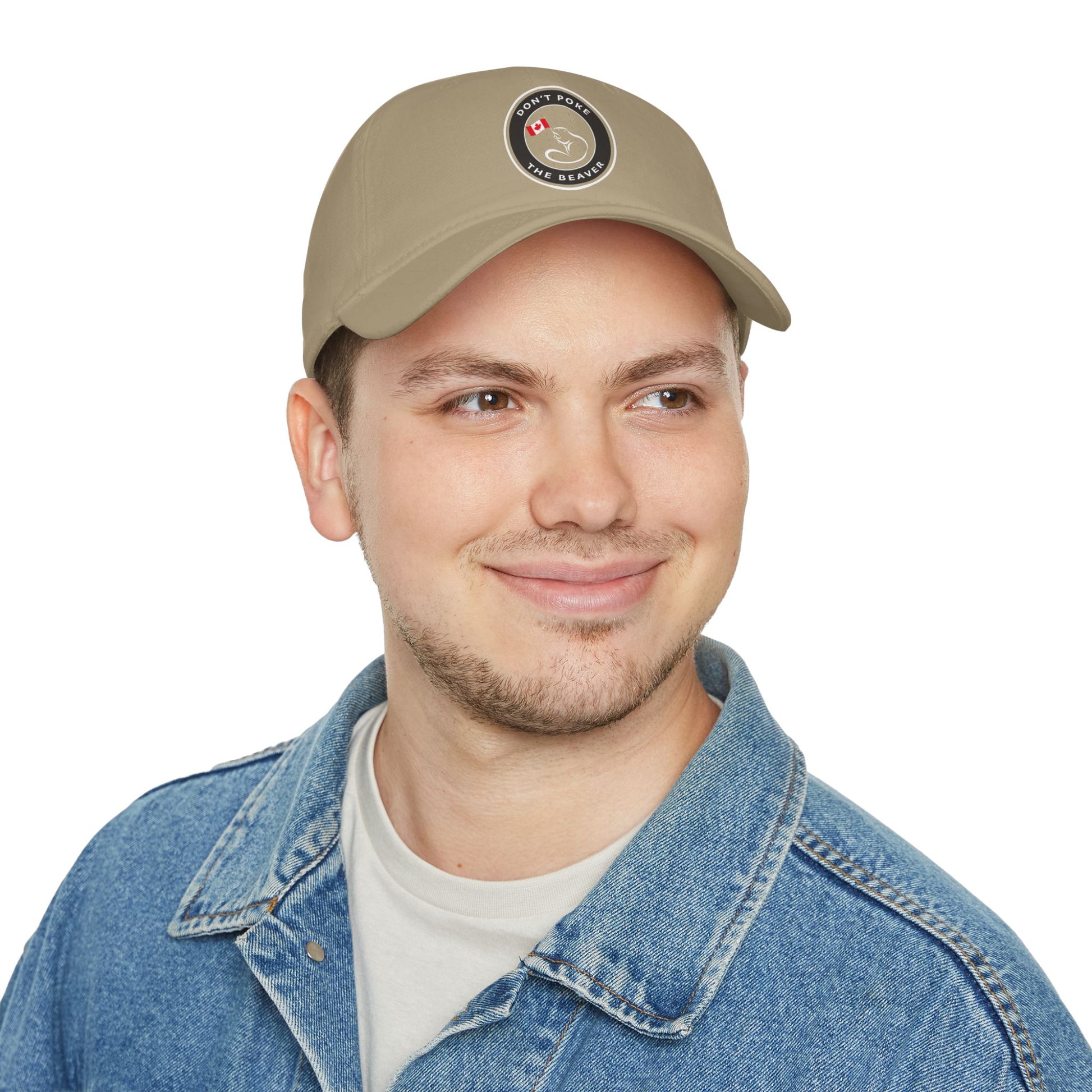 Don't Poke The Beaver Original Collection - Low Profile Baseball Cap - Don't Poke The Beaver Incorporated