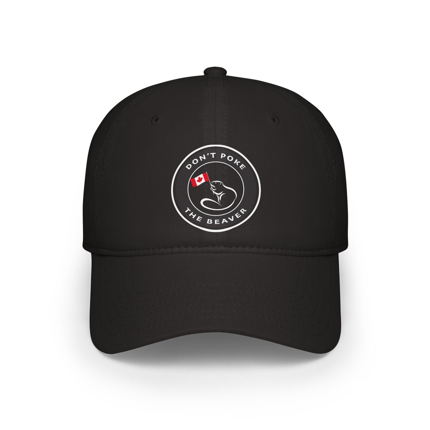 Don't Poke The Beaver Original Collection - Low Profile Baseball Cap - Don't Poke The Beaver Incorporated