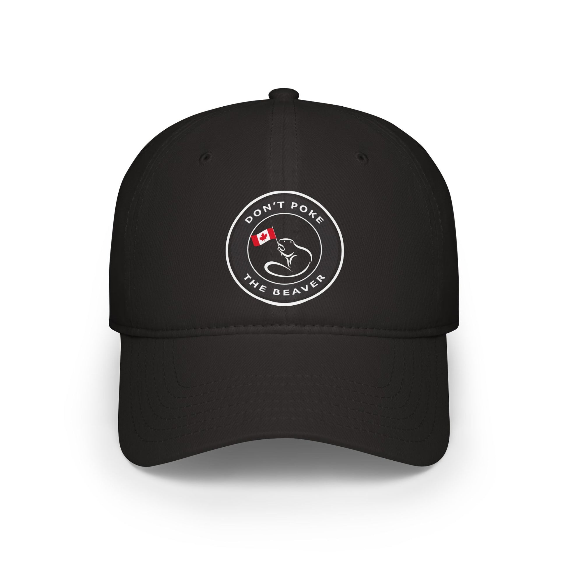 Don't Poke The Beaver Original Collection - Low Profile Baseball Cap - Don't Poke The Beaver Incorporated
