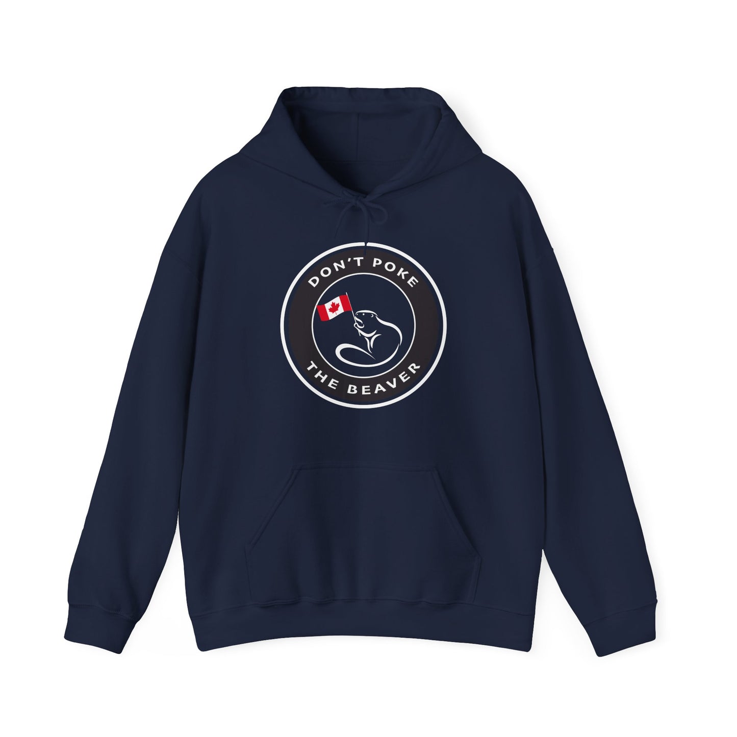 Don't Poke The Beaver Original Collection - Unisex Heavy Blend™ Hooded Sweatshirt - Don't Poke The Beaver Incorporated